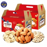【精选】华巍 纯臻坚果25g*30袋 750g 单位：盒