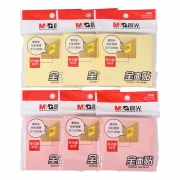 【精选】晨光 M＆G 彩色留言纸便利贴 YS-153 76*76mm/80页 (混色) 6本/包