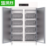 【精选】圣托 DAC07 双门热风循环智能变频消毒柜 1000L（四层全卡盘款）(单位：台）