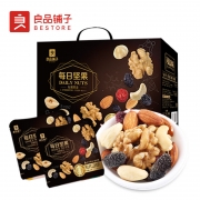 【精选】良品铺子（GBHX）黑金滋养每日坚果750g 单位：盒