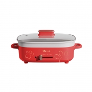 【精选】小熊 Bear 小熊 电火锅 DHG-D50E8 容量：5.0L (红色) 功率：1500W