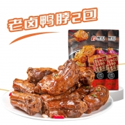 【精选】馋几口 卤鸭脖  90g   味熟即食休闲小吃 卤味鸭脖2包