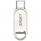 【精选】忆捷（EAGET） HT10手机U盘Type-C USB3.2双接口手机电脑多用车载旋转优盘金属 128G